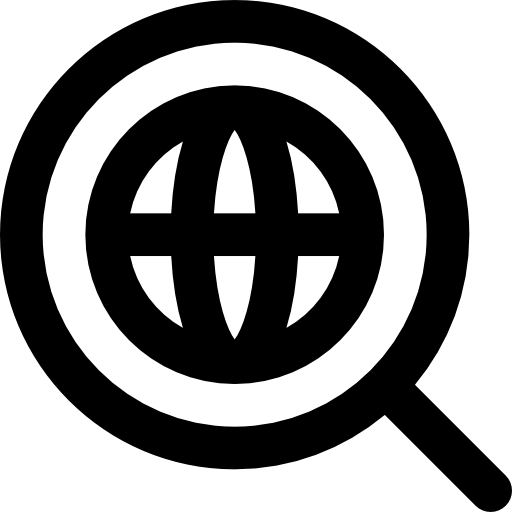 global Basic Rounded Lineal icono