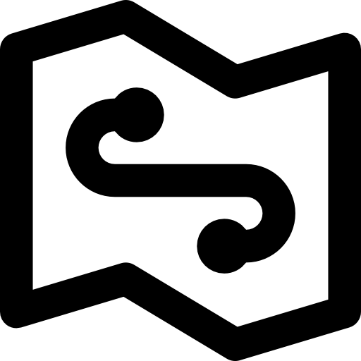 kierunek Basic Rounded Lineal ikona