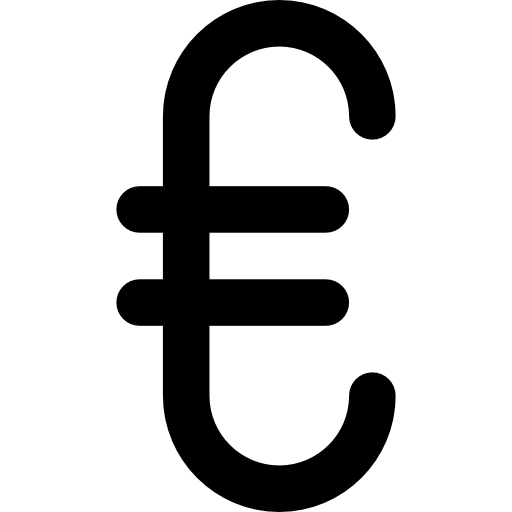 Euro Basic Rounded Lineal icon