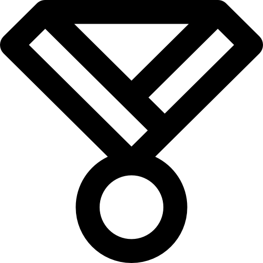 medal Basic Rounded Lineal ikona
