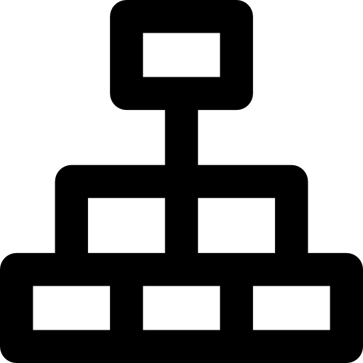 organizacja Basic Rounded Lineal ikona