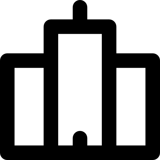 超高層ビル Basic Rounded Lineal icon