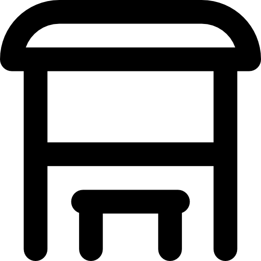bushaltestelle Basic Rounded Lineal icon