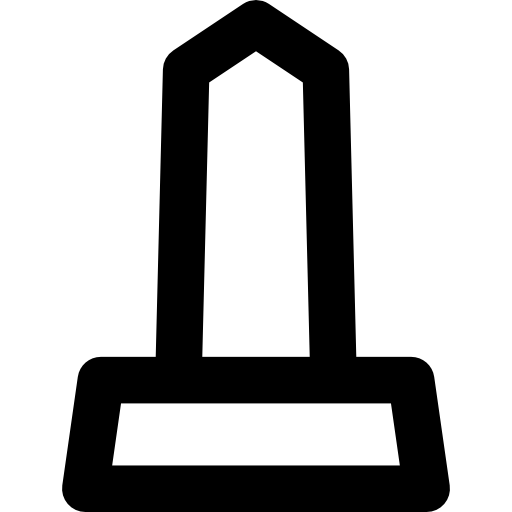 Monument Basic Rounded Lineal icon