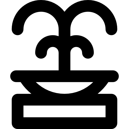 fontanna Basic Rounded Lineal ikona