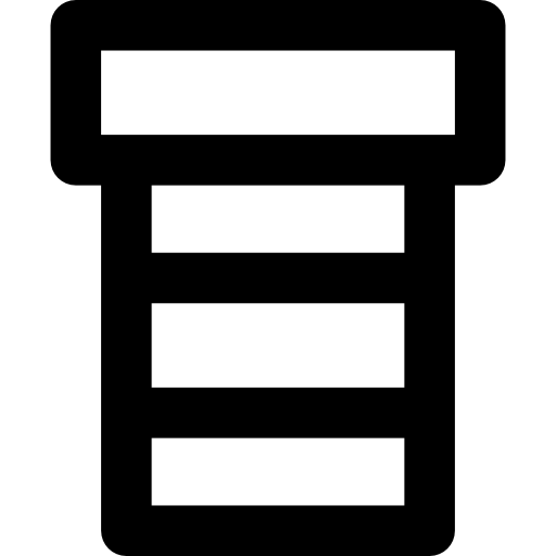 薬物 Basic Rounded Lineal icon