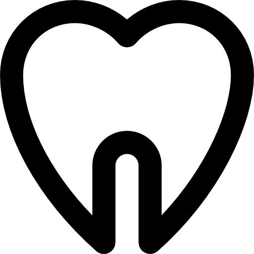 dentista Basic Rounded Lineal icono