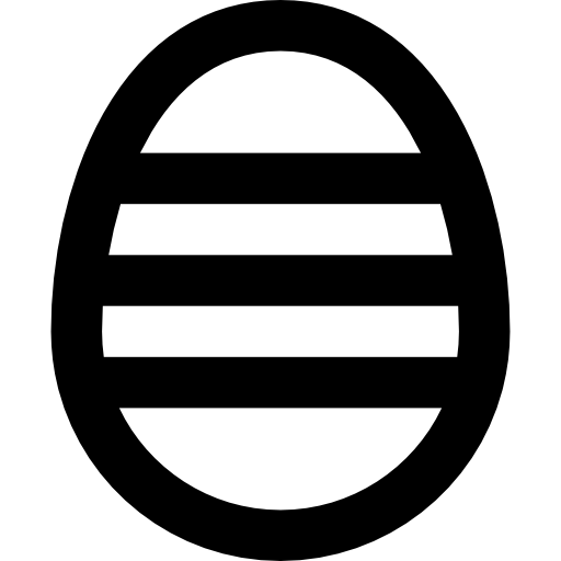 イースターエッグ Basic Rounded Lineal icon