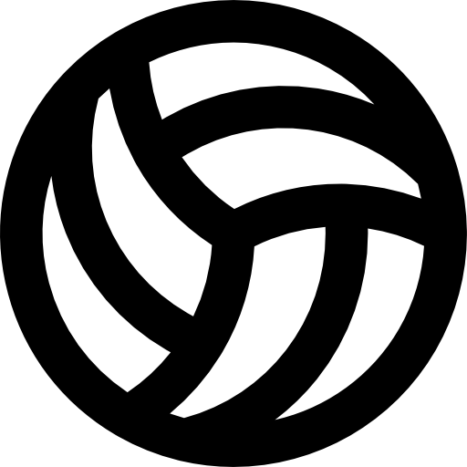 Volleyball Basic Rounded Lineal icon