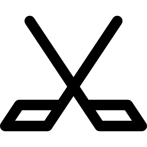 hockey Basic Rounded Lineal icoon