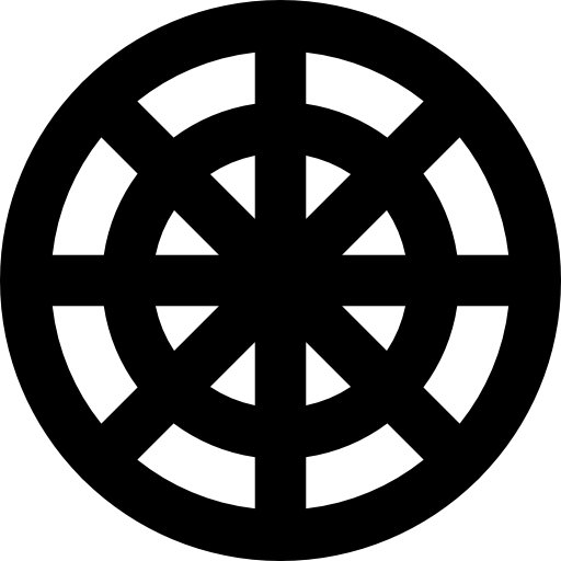 tablero de dardos Basic Rounded Lineal icono