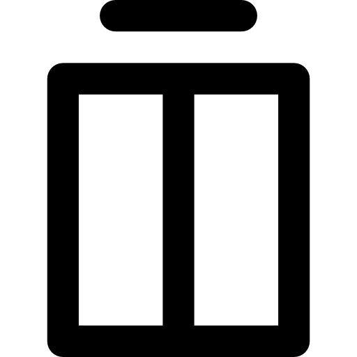 Elevator Basic Rounded Lineal icon