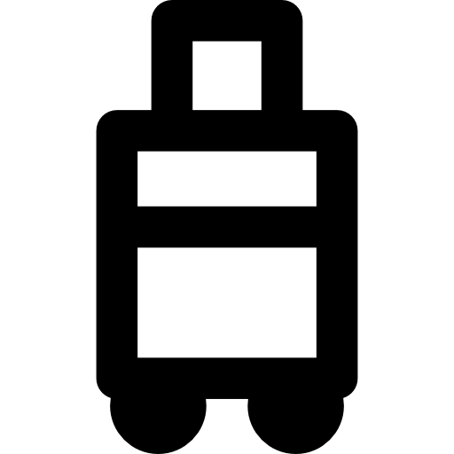 Luggage Basic Rounded Lineal icon