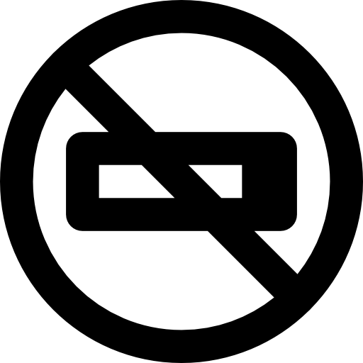 No smoking Basic Rounded Lineal icon