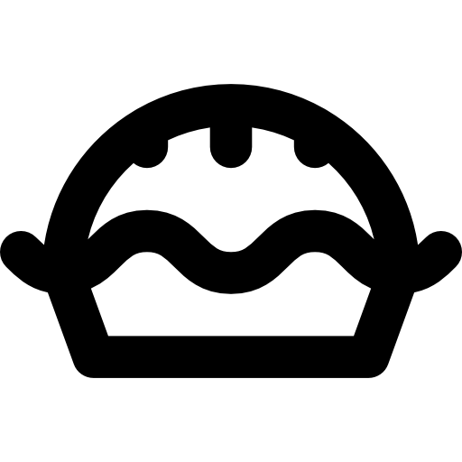 パイ Basic Rounded Lineal icon