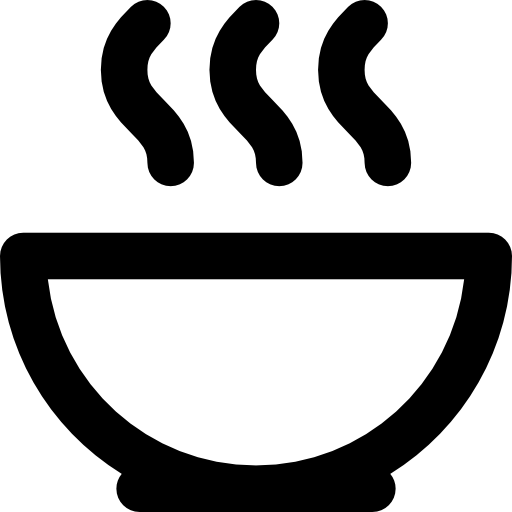 zupa Basic Rounded Lineal ikona