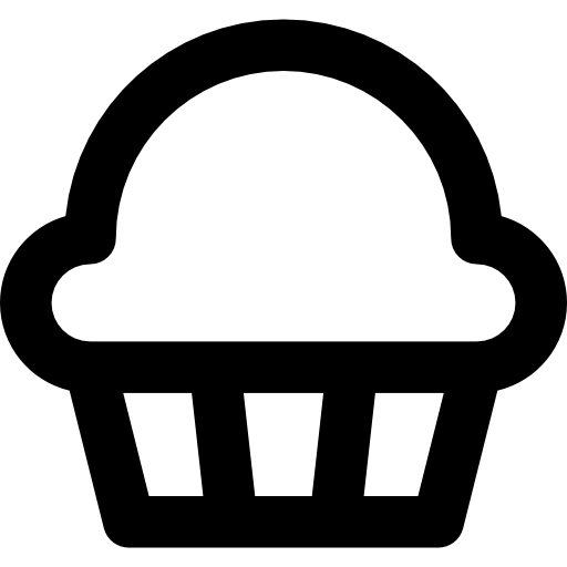 muffinka Basic Rounded Lineal ikona