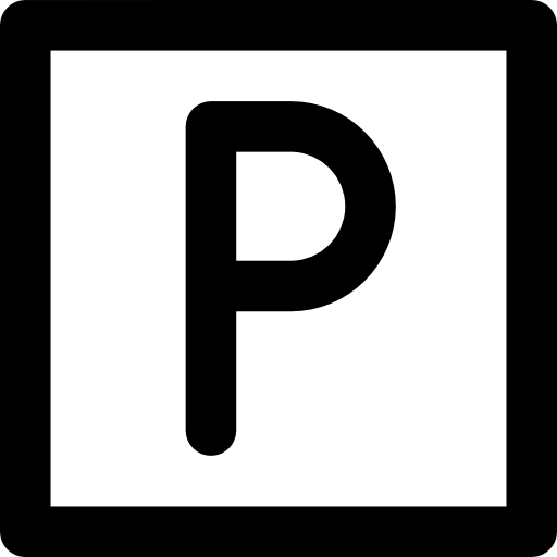 parking Basic Rounded Lineal ikona