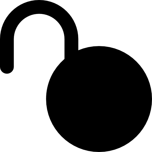 Lock Basic Rounded Filled icon