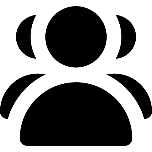 그룹 Basic Rounded Filled icon