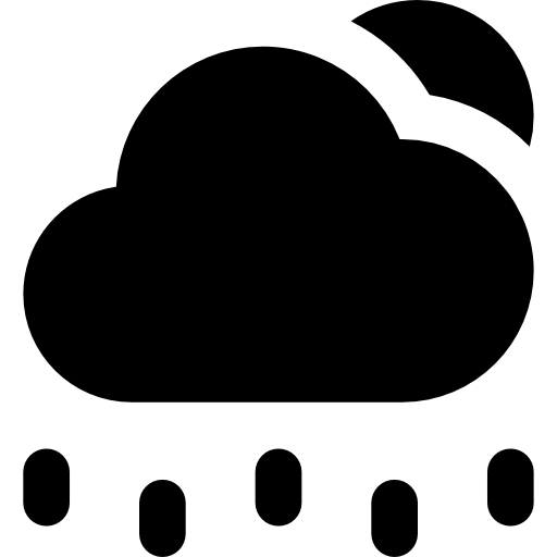 폭풍 Basic Rounded Filled icon