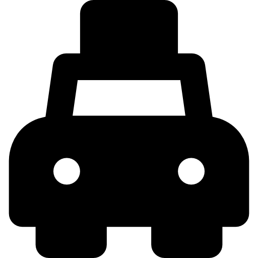 Cab Basic Rounded Filled icon