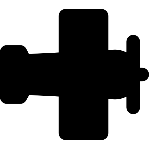 flugzeug Basic Rounded Filled icon
