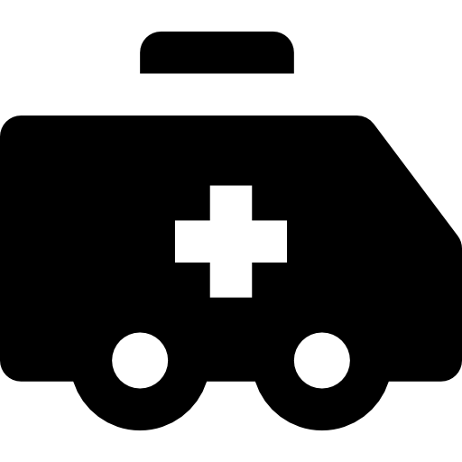 ambulance Basic Rounded Filled icoon