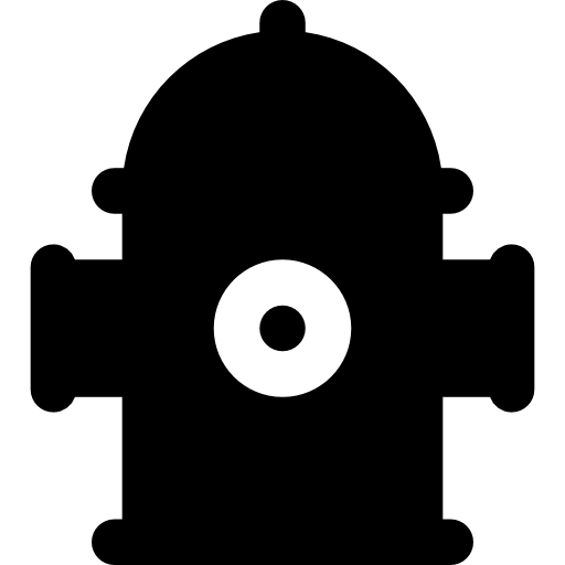 消火栓 Basic Rounded Filled icon