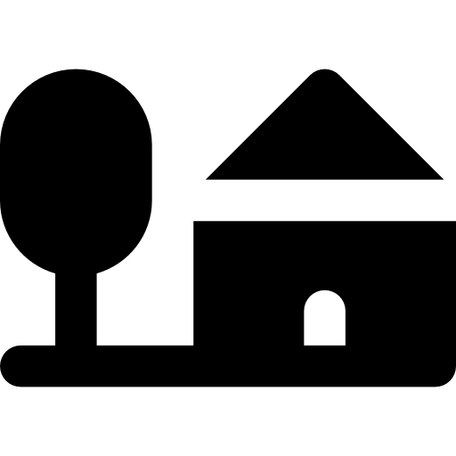 casa Basic Rounded Filled icona
