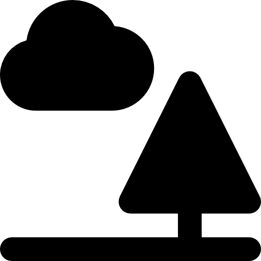 曇りの日 Basic Rounded Filled icon