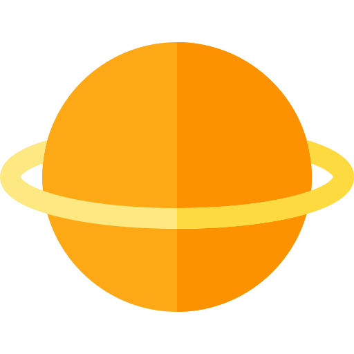 Saturno Basic Straight Flat icono