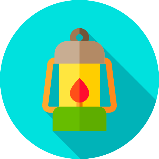 Lantern Flat Circular Flat icon