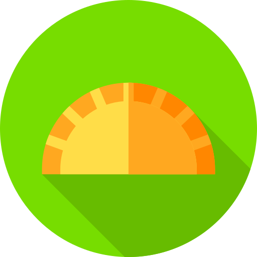 kok Flat Circular Flat ikona