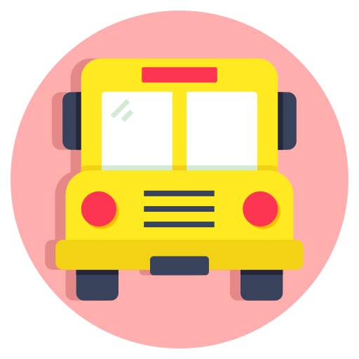 Bus Generic color fill icon