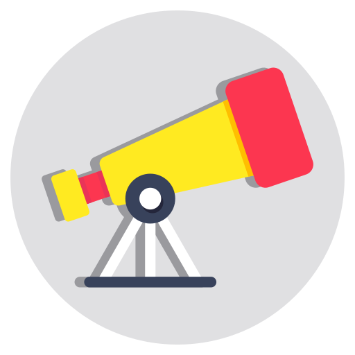 telescópio Generic color fill Ícone