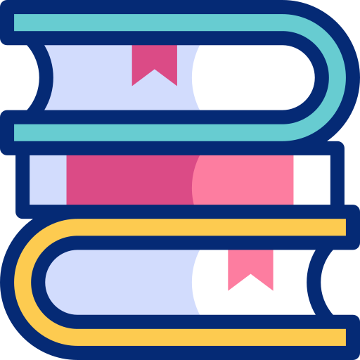 Books Basic Accent Lineal Color icon