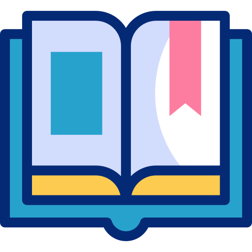 libro abierto Basic Accent Lineal Color icono