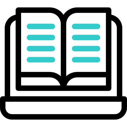 e-boek Basic Accent Outline icoon