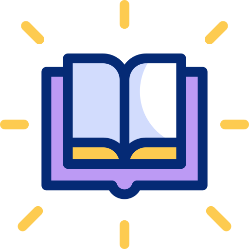Book recommendation Basic Accent Lineal Color icon