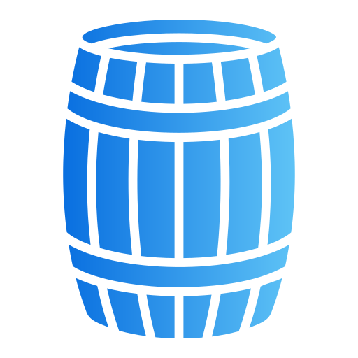 barril Generic gradient fill icono