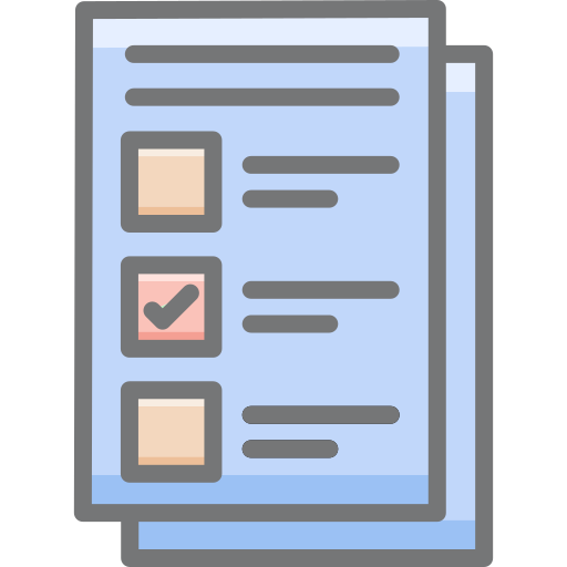 Health document Generic color lineal-color icon