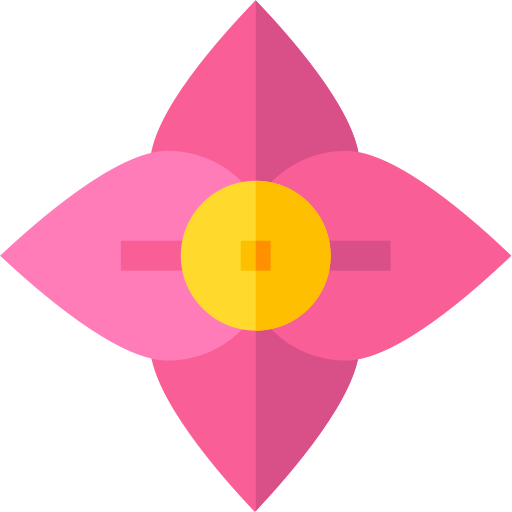 Hydrangea Basic Straight Flat icon