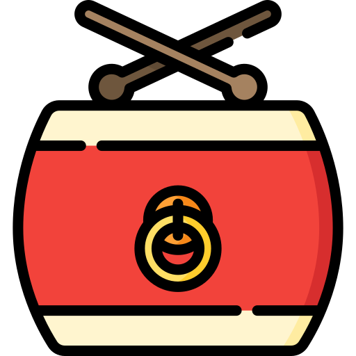 ドラム Special Lineal color icon