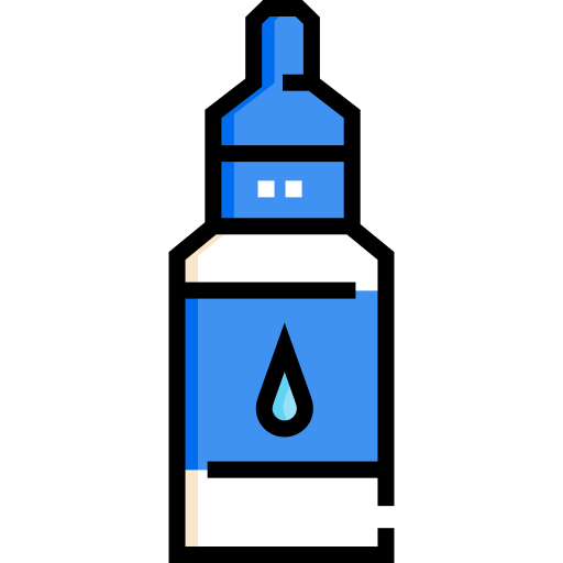Eye drops Detailed Straight Lineal color icon
