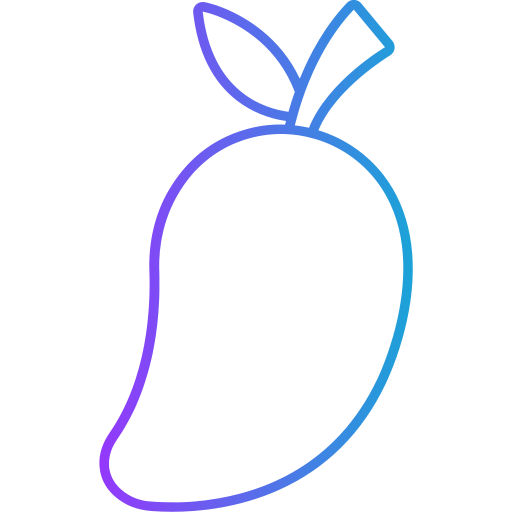 Mango Generic gradient outline icon