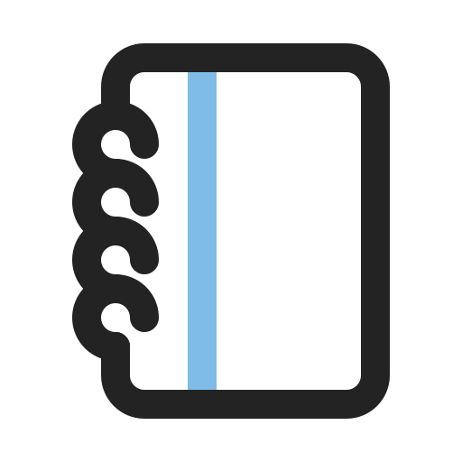 notizbuch Generic color outline icon