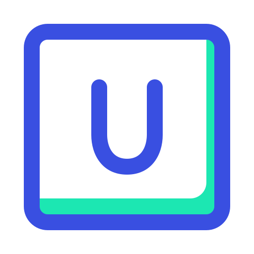 Letter u Generic color lineal-color icon