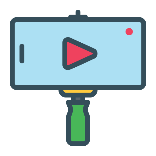 Vlogging Generic color lineal-color icon