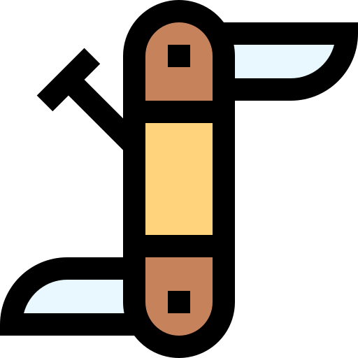 coltellino svizzero Generic color lineal-color icona
